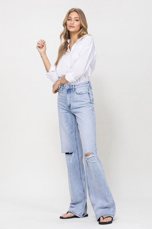 90s Vintage Flare Jeans VERVET by Flying Monkey