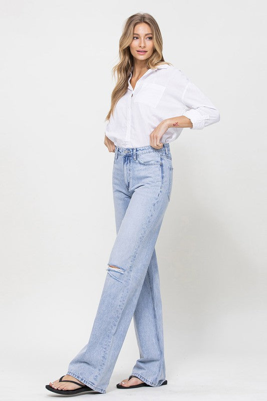 90s Vintage Flare Jeans VERVET by Flying Monkey