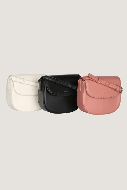 PU Vegan Leather Crossbody Mini Bag