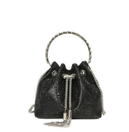 Chic Design Mini Bucket Bag diamond Sling Purse