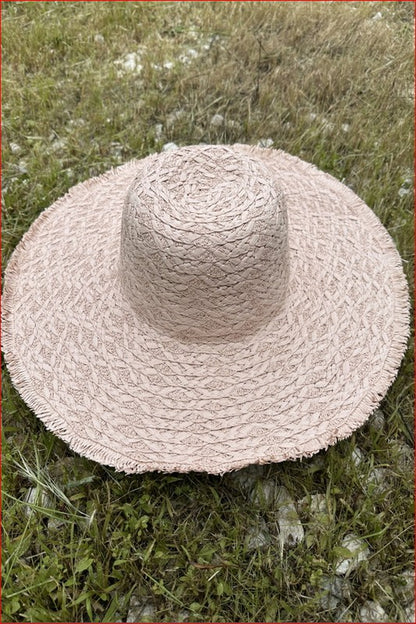 Floppy Straw Hat LOVBAG