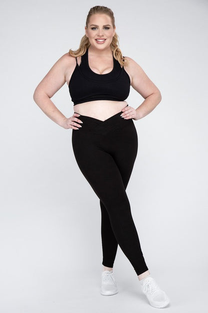 Plus+ V Waist Leggings