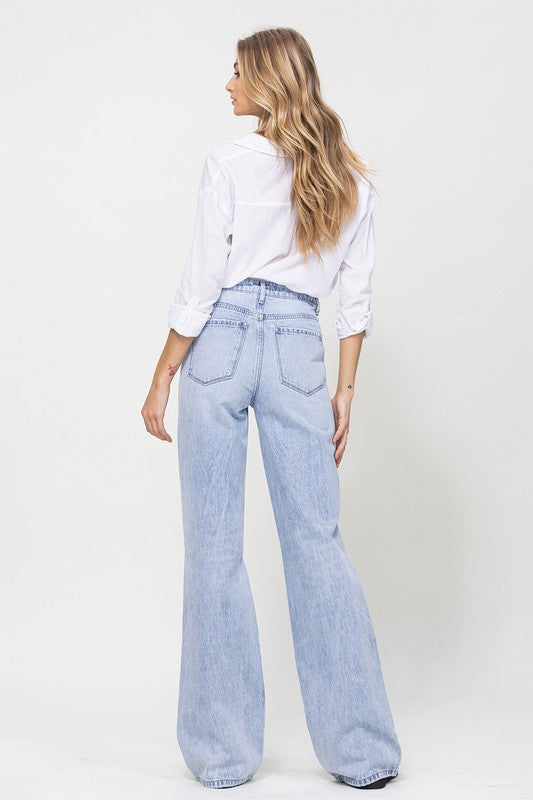 90s Vintage Flare Jeans VERVET by Flying Monkey