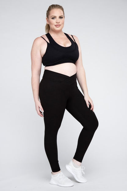 Plus+ V Waist Leggings