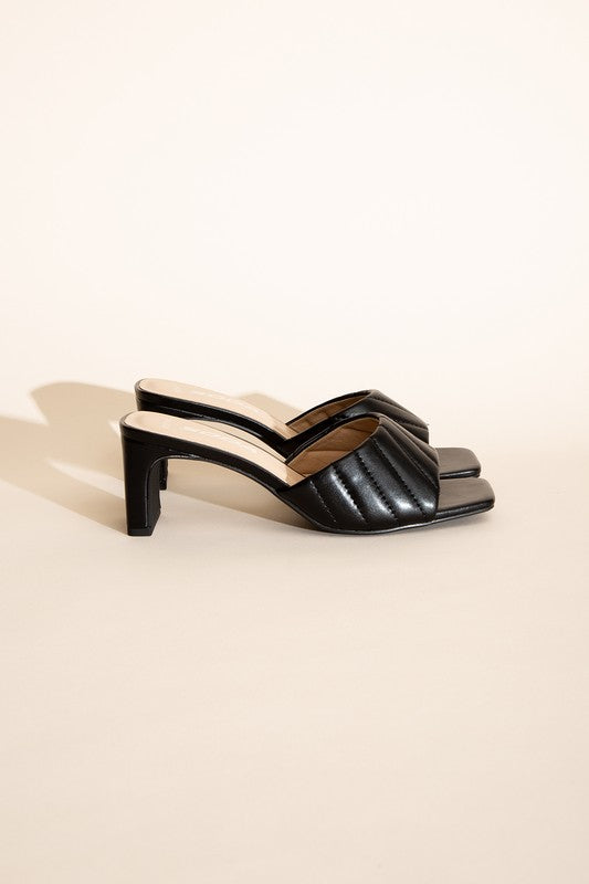 Winona Slide Mule Heels