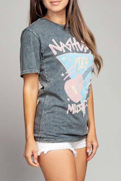 Nashville Music City Graphic Top