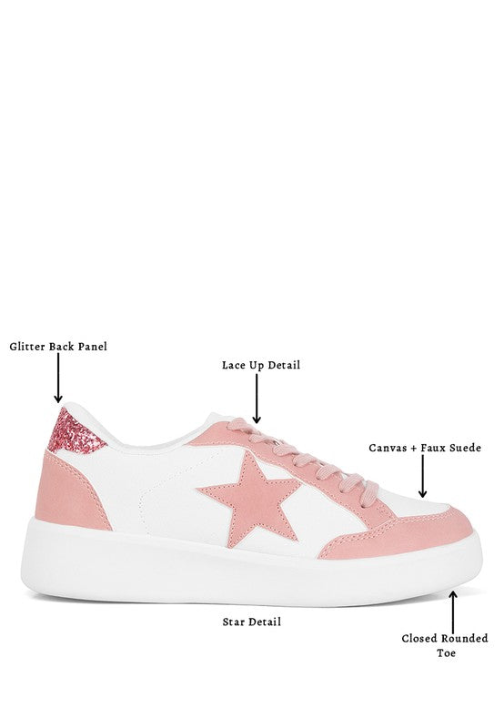 Perry Glitter Detail Star Sneakers