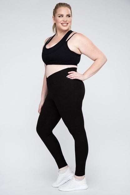 Plus+ V Waist Leggings