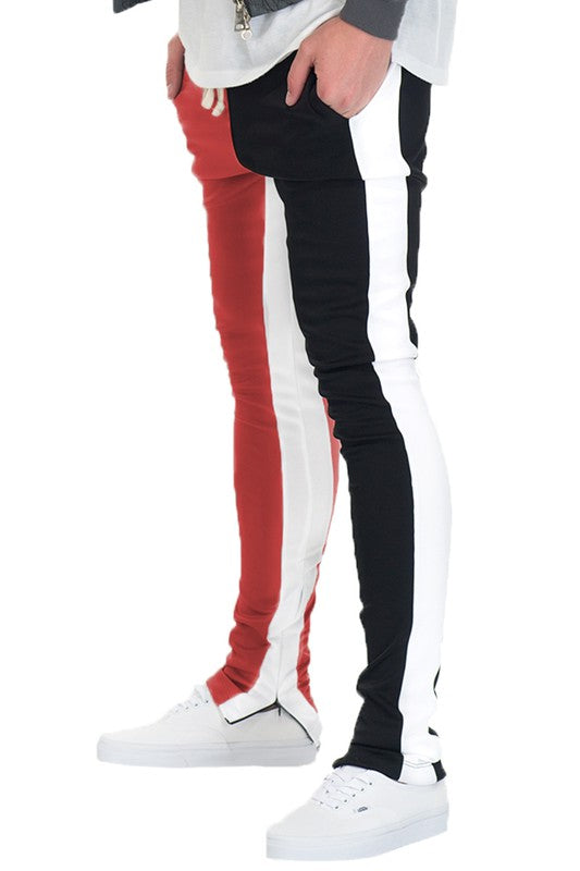 Men's Slice Two Tone Color Block Joggers