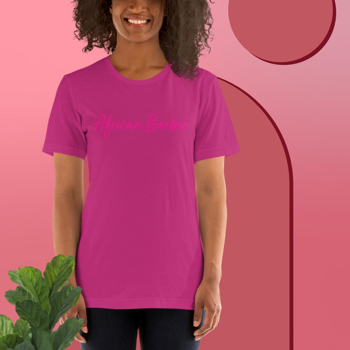 African Barbie Unisex T-Shirt