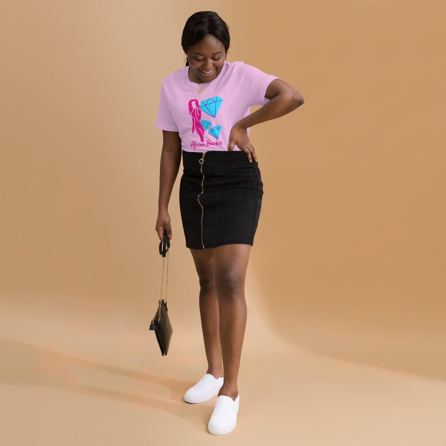 African Barbie Gem Graphic Unisex T-Shirt