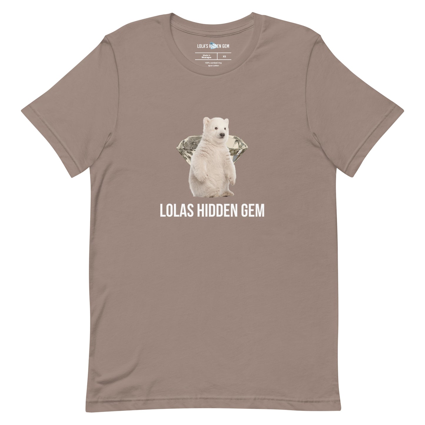 Gem Polar Bear Graphic Unisex T-shirt