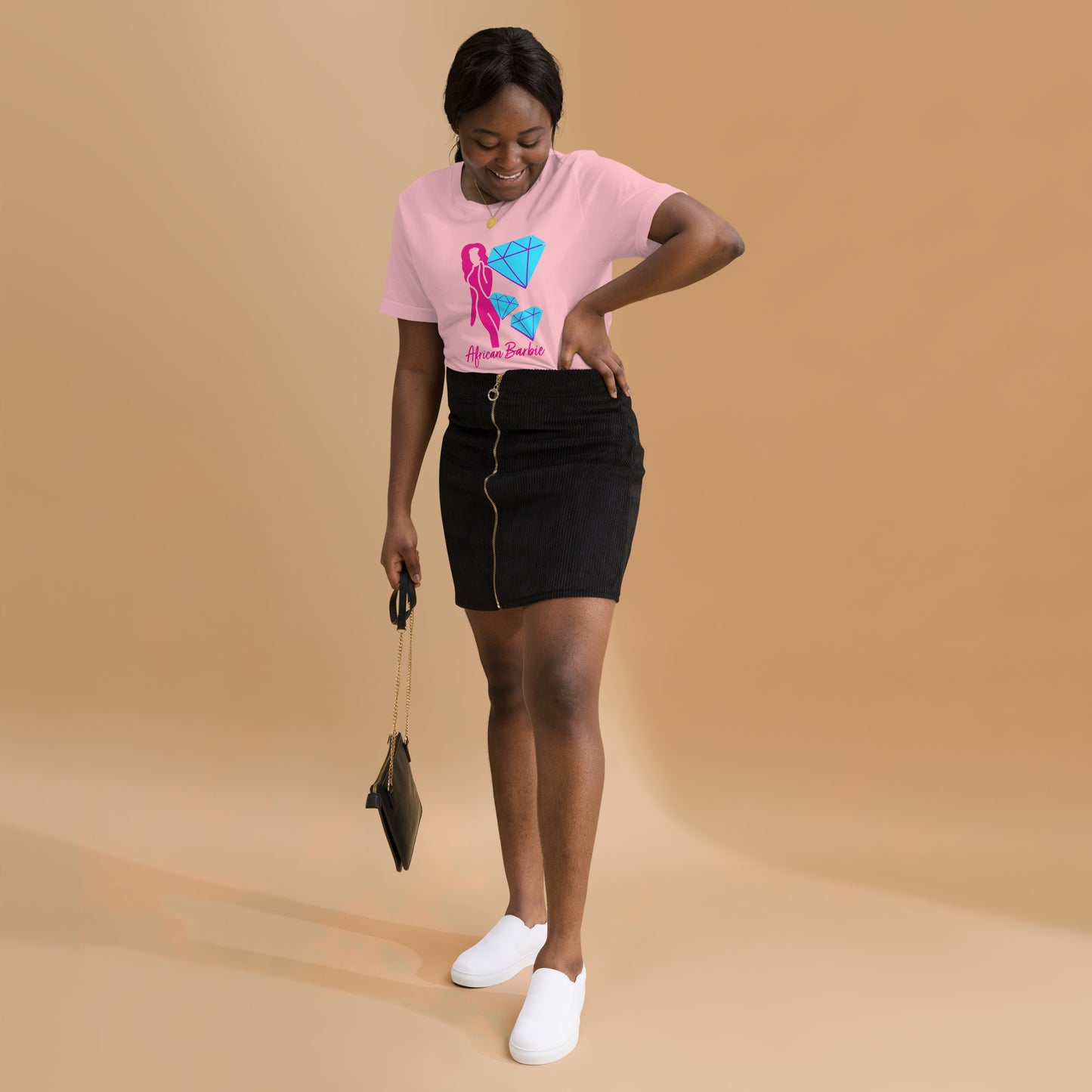 African Barbie Gem Graphic Unisex T-Shirt