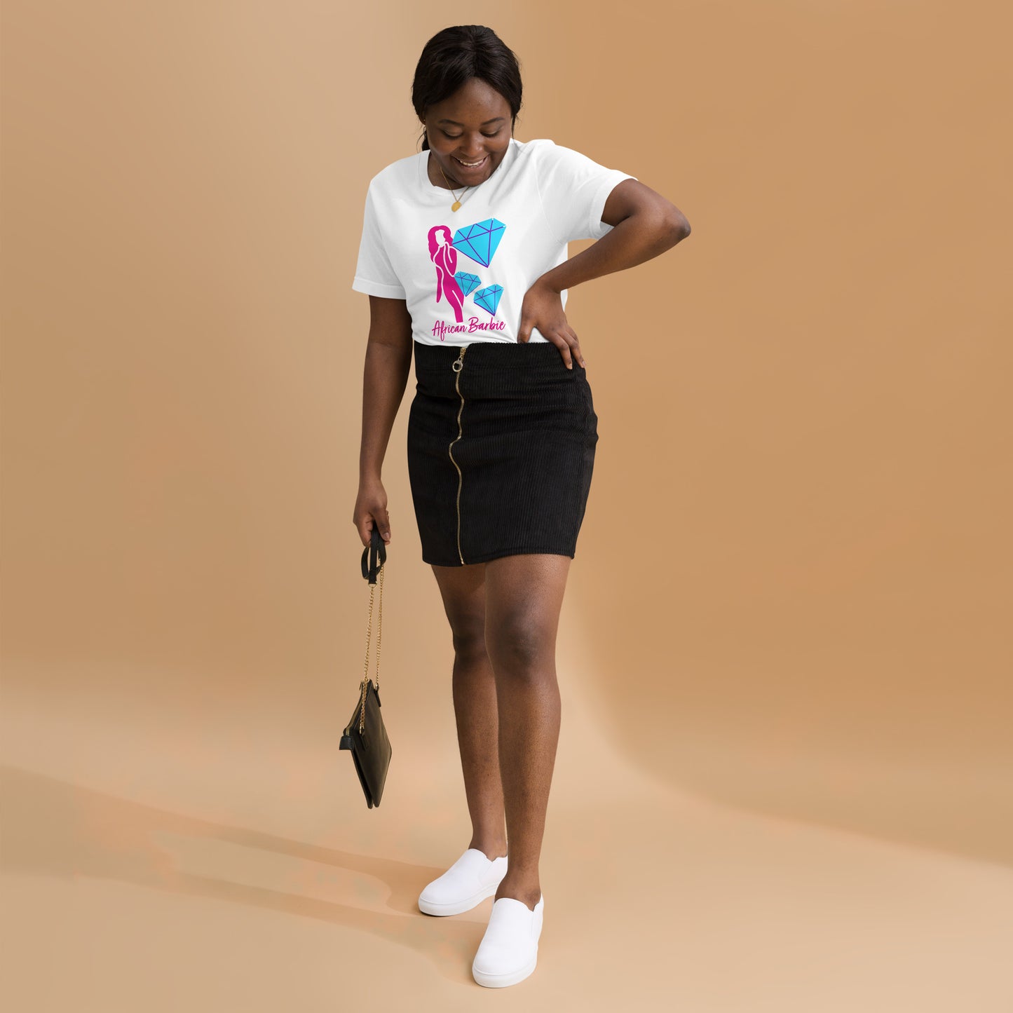 African Barbie Gem Graphic Unisex T-Shirt