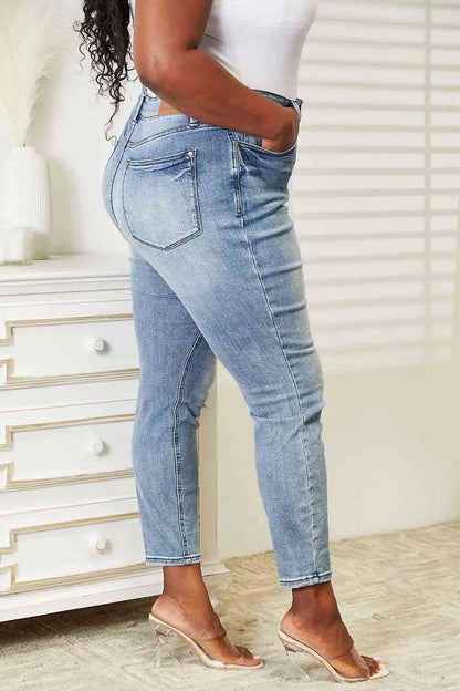 Judy Blue High Waist Tummy Control Vintage Skinny Jeans