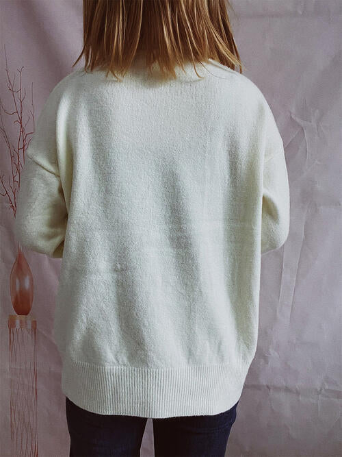 Turtleneck Long Sleeve Sweater