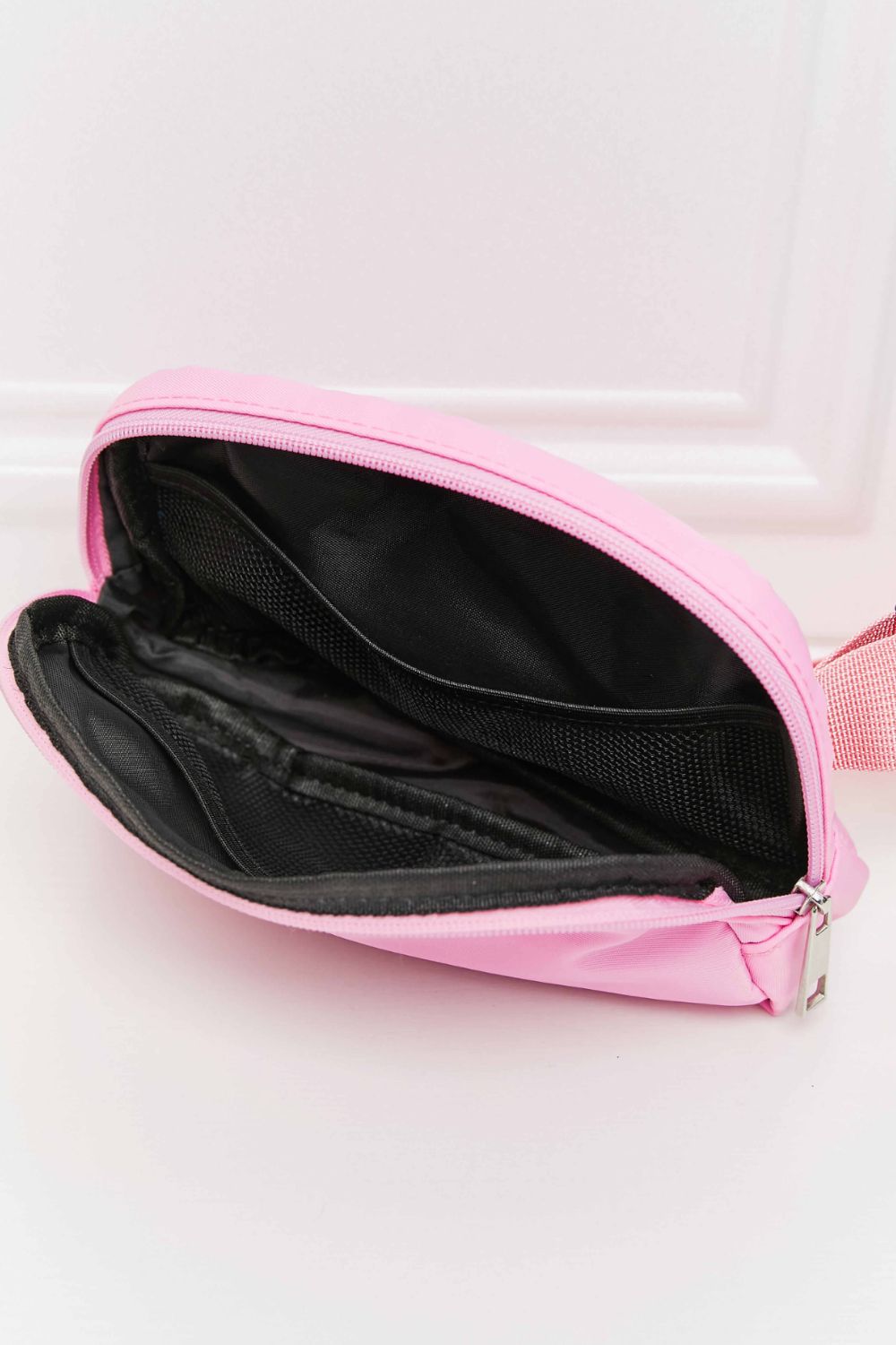 Buckle Zip Closure Fanny Pack Trendsi