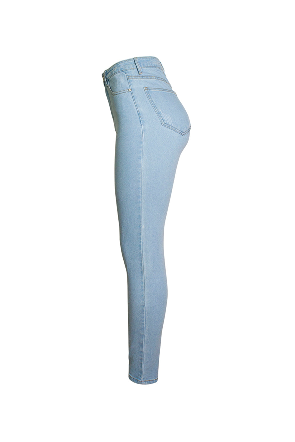 Love Life High Waist Jeans with Pockets Trendsi