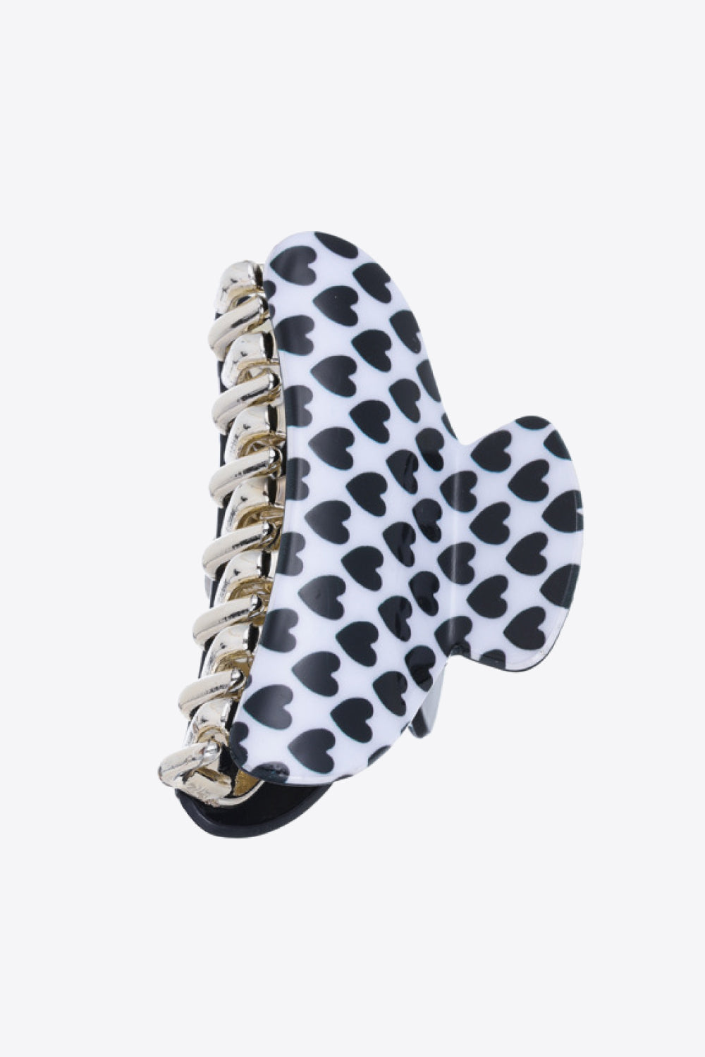 Heart Print Claw Clip Trendsi