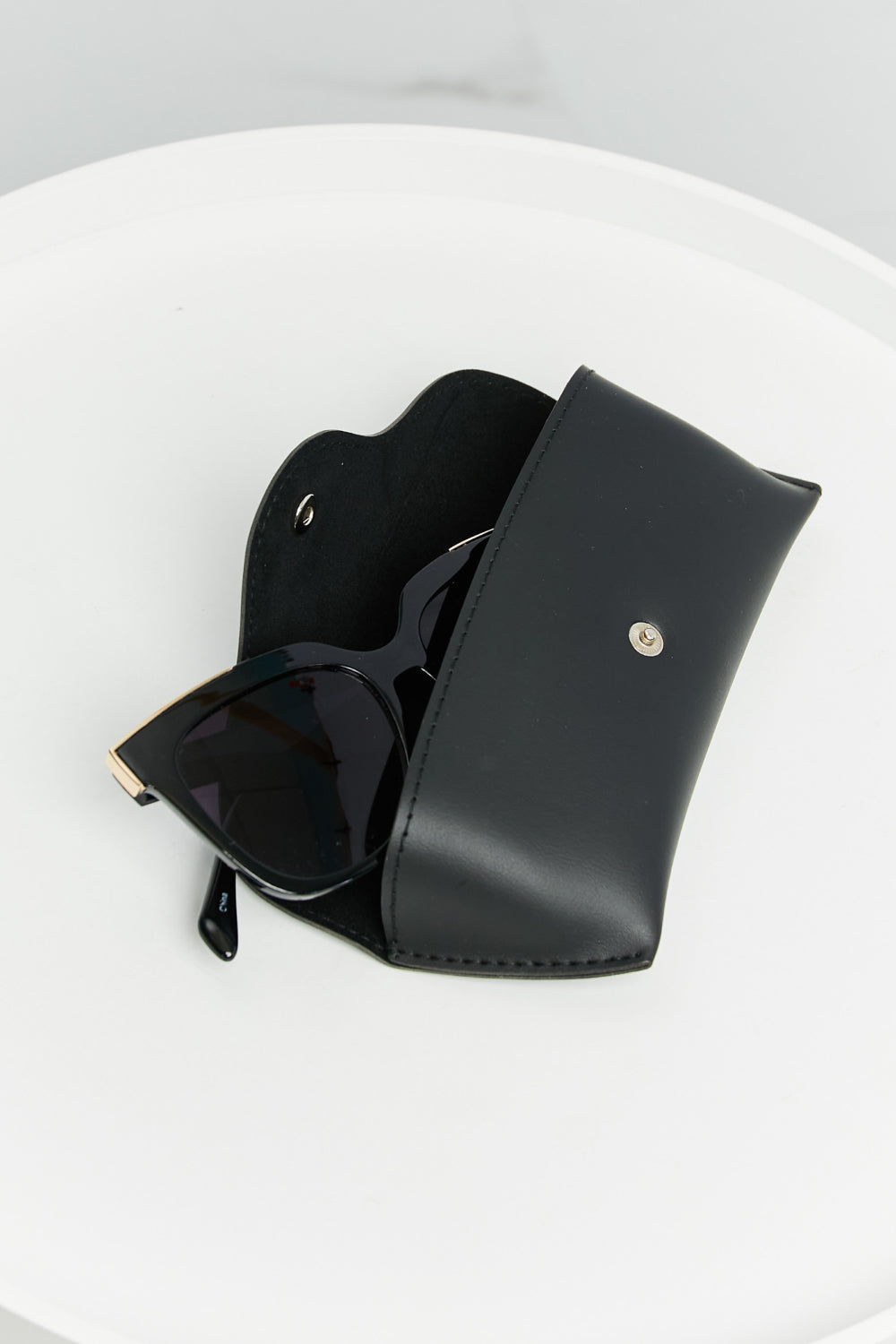 Tortoiseshell Rectangle Polycarbonate Sunglasses Trendsi