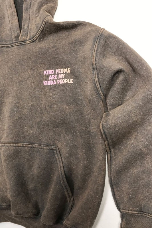 Kids Kind People Hoodie-Girls Port 213