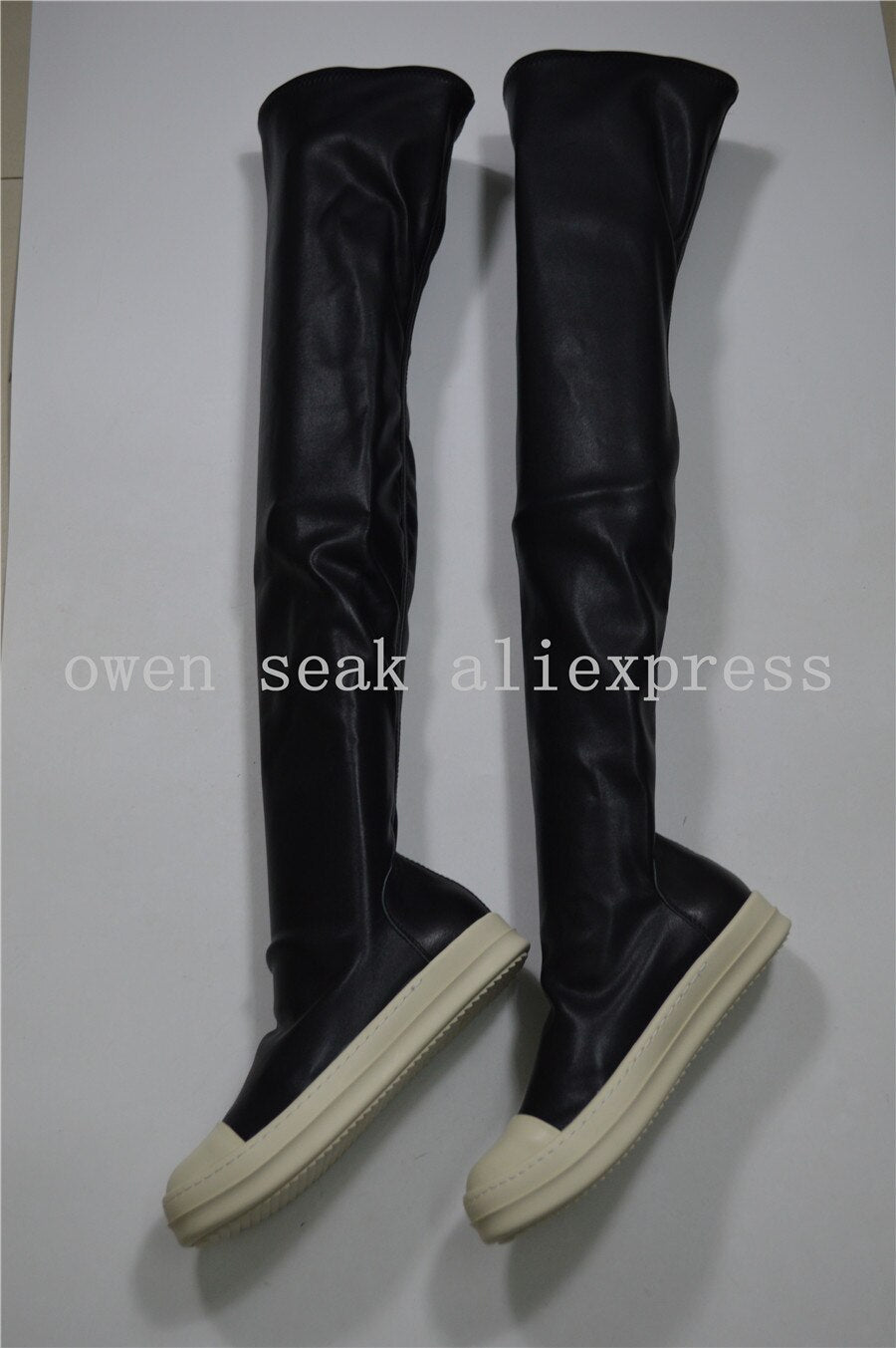 Owen Seak Women Thigh Over Knee High Boots Luxury Shoes Lola’s Hidden Gem