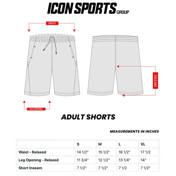 Men's FC BARCELONA LOGO ACTIVE TRACK SHORTS Icon Sports