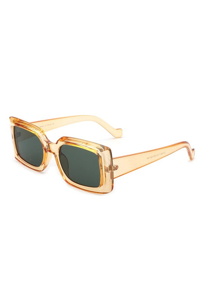 Classic Rectangle Retro Square Fashion Sunglasses Cramilo Eyewear