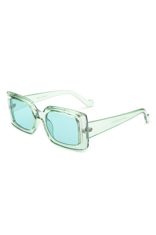 Classic Rectangle Retro Square Fashion Sunglasses Cramilo Eyewear