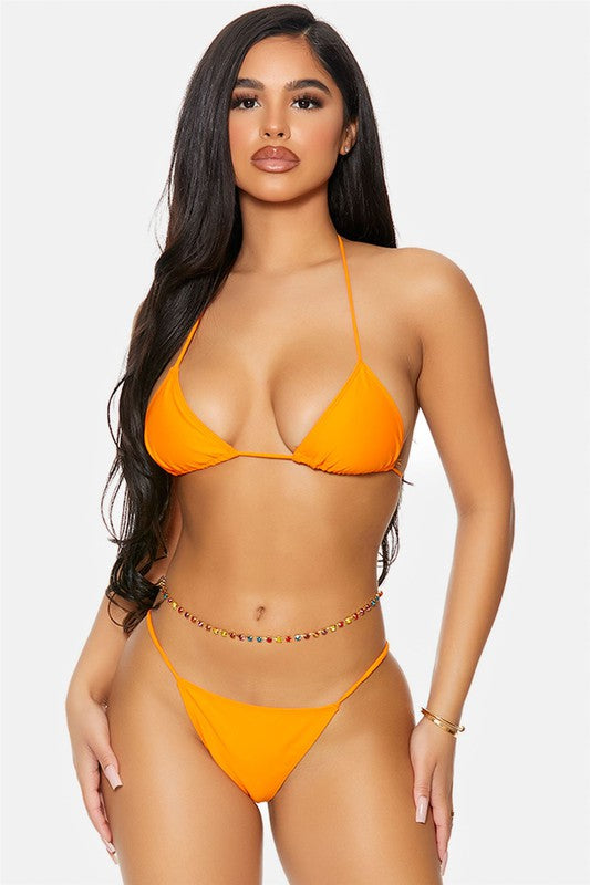 2 Piece Belly Chain Swimsuit Tasha Apparel