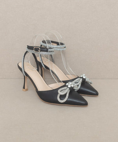 OASIS SOCIETY Chelsea - Bow Front Kitten Heel KKE Originals