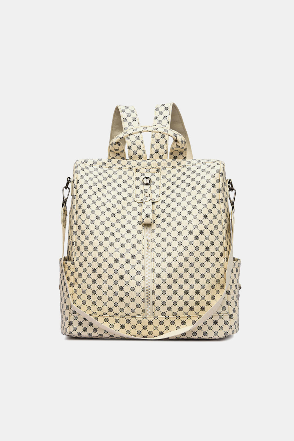 Printed PU Leather Backpack