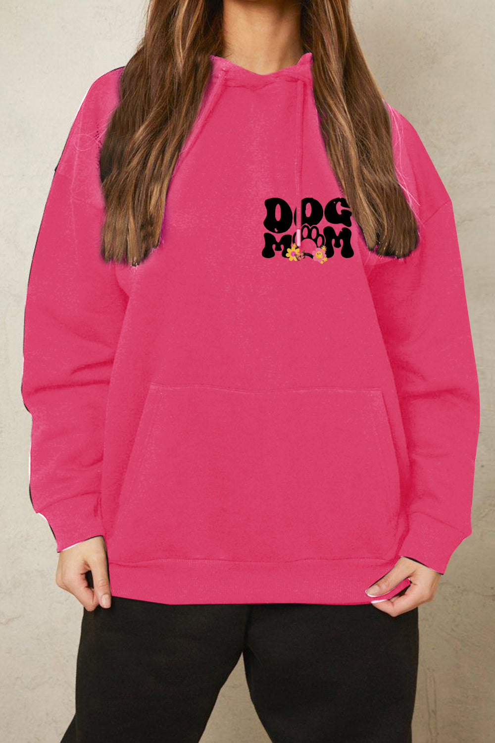 Simply Love Simply Love DOG MOM Graphic Hoodie