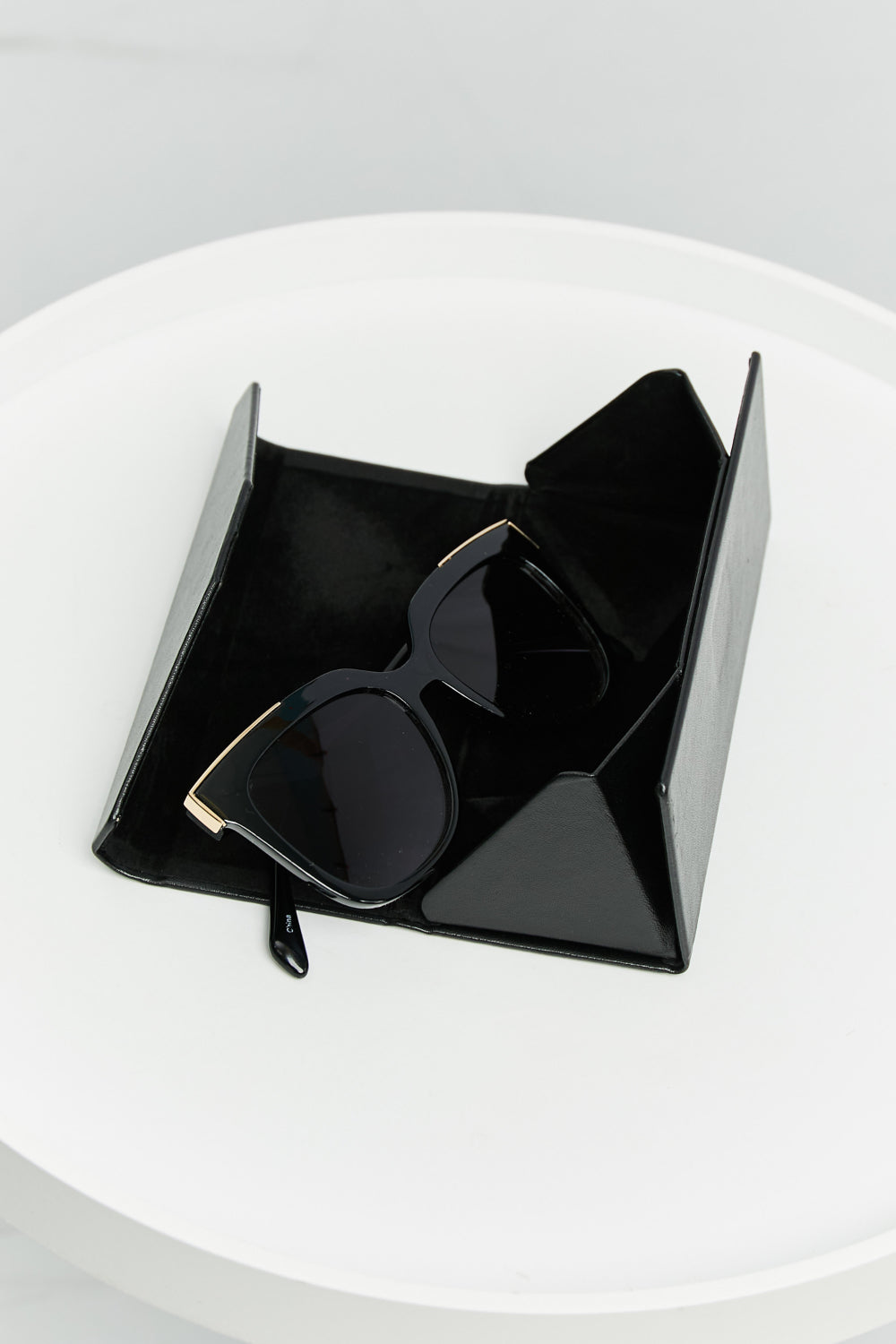 Tortoiseshell Rectangle Polycarbonate Sunglasses Trendsi