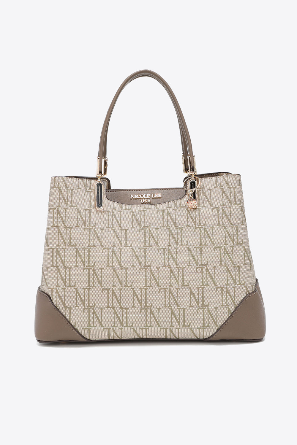 Tatianna Monogram Satchel Bag Trendsi