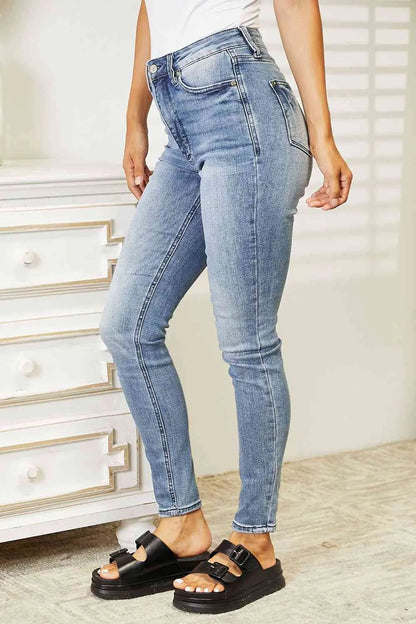 Judy Blue High Waist Tummy Control Vintage Skinny Jeans