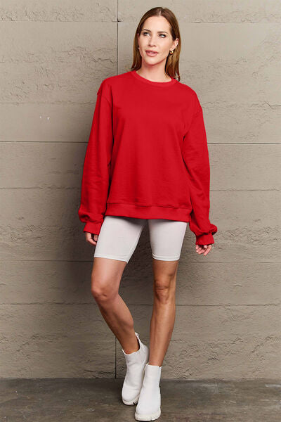 Simply Love IF I'M TOO MUCH THEN GO FIND LESS Round Neck Sweatshirt