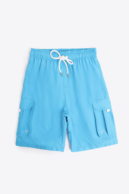 Men's Drawstring Waist Cargo Shorts Trendsi