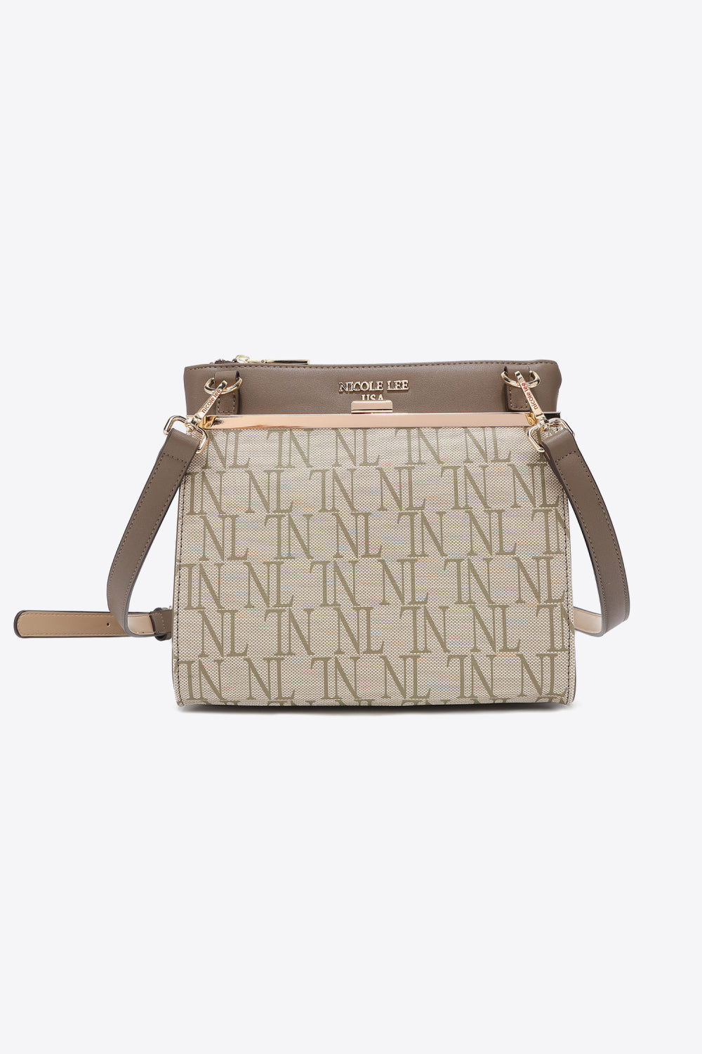 Tatiana Monogram Crossbody Bag Trendsi