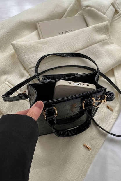 PU Leather Crossbody Bag