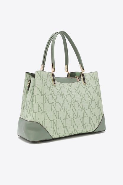 Tatianna Monogram Satchel Bag Trendsi