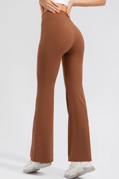 High Waist Straight Active Pants