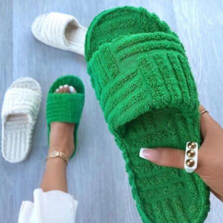 Warm furry Casual Slipper Slides Lola’s Hidden Gem