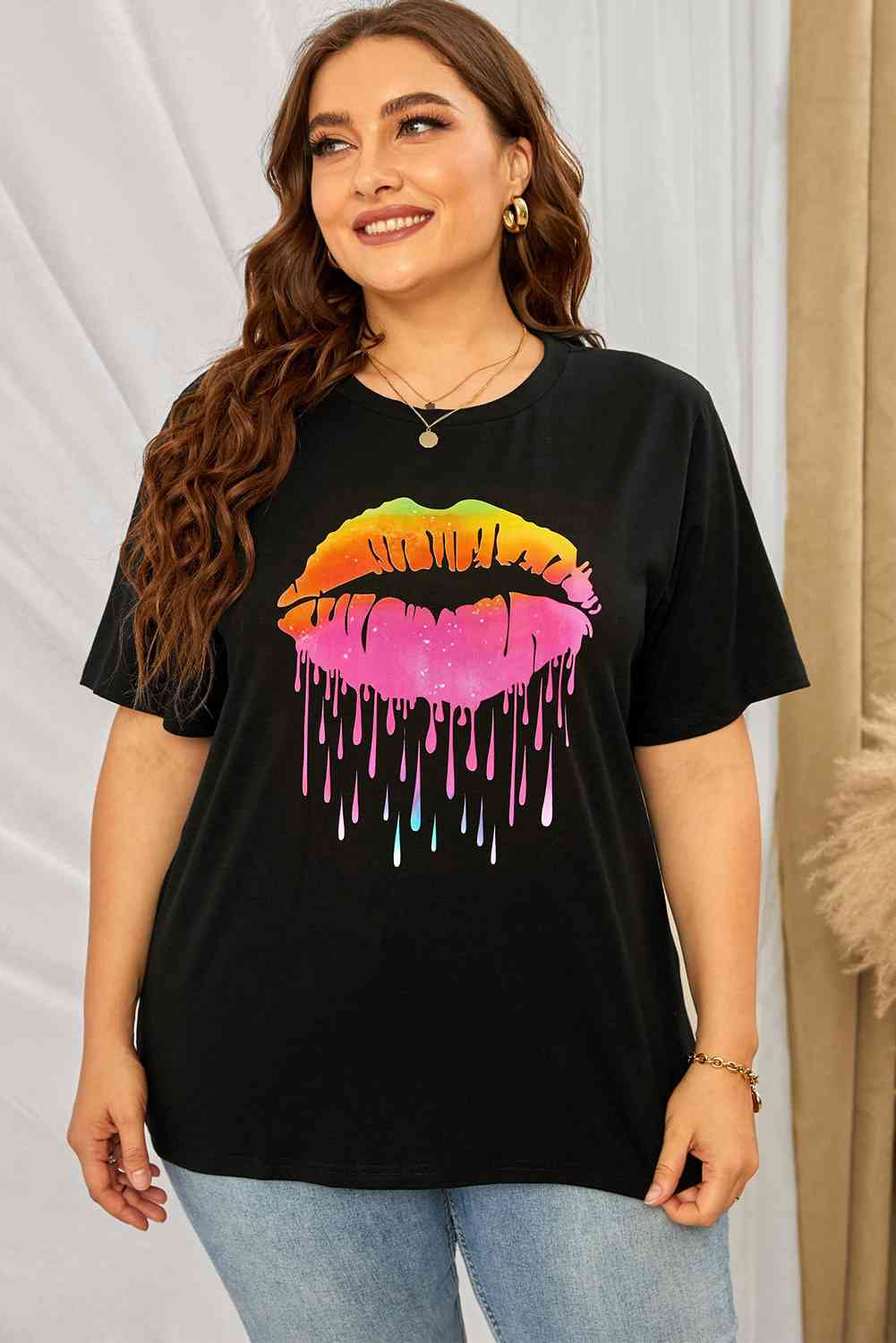 Plus+ Lip Graphic Tee Shirt