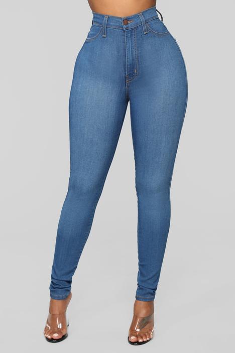 High Waist Skinny Jeans kakaclo