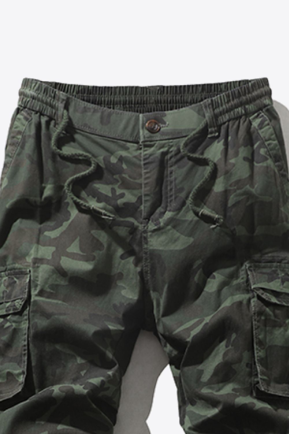 Men's Camouflage Drawstring Waist Joggers Trendsi