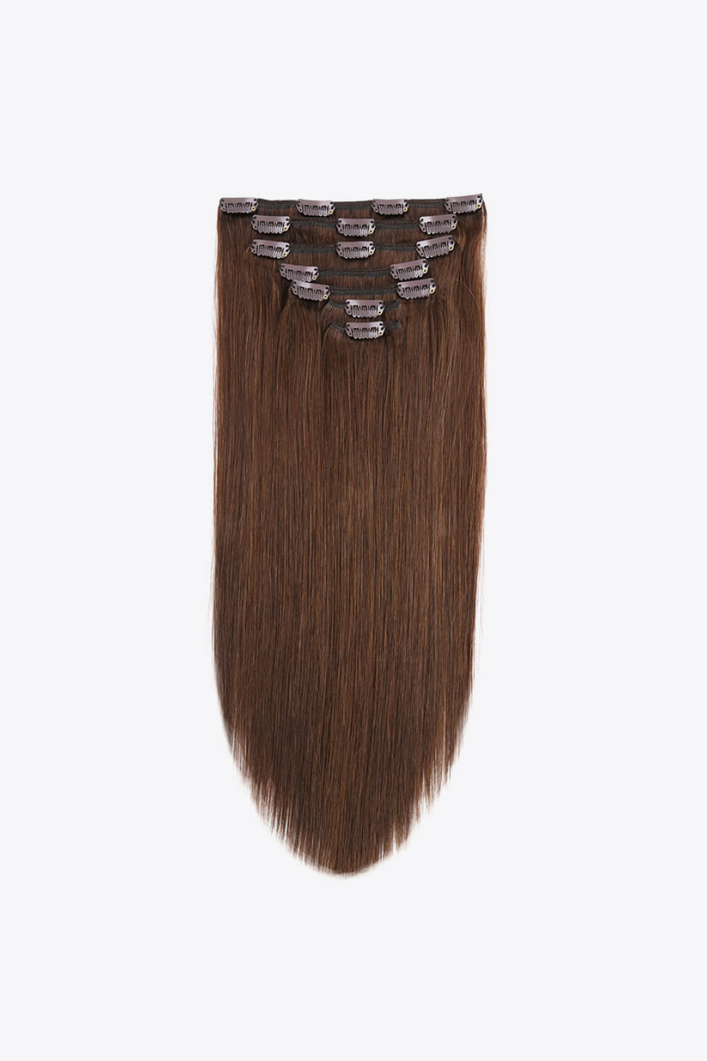 20" 120g Clip-in Hair Extensions Indian Human Hair Trendsi