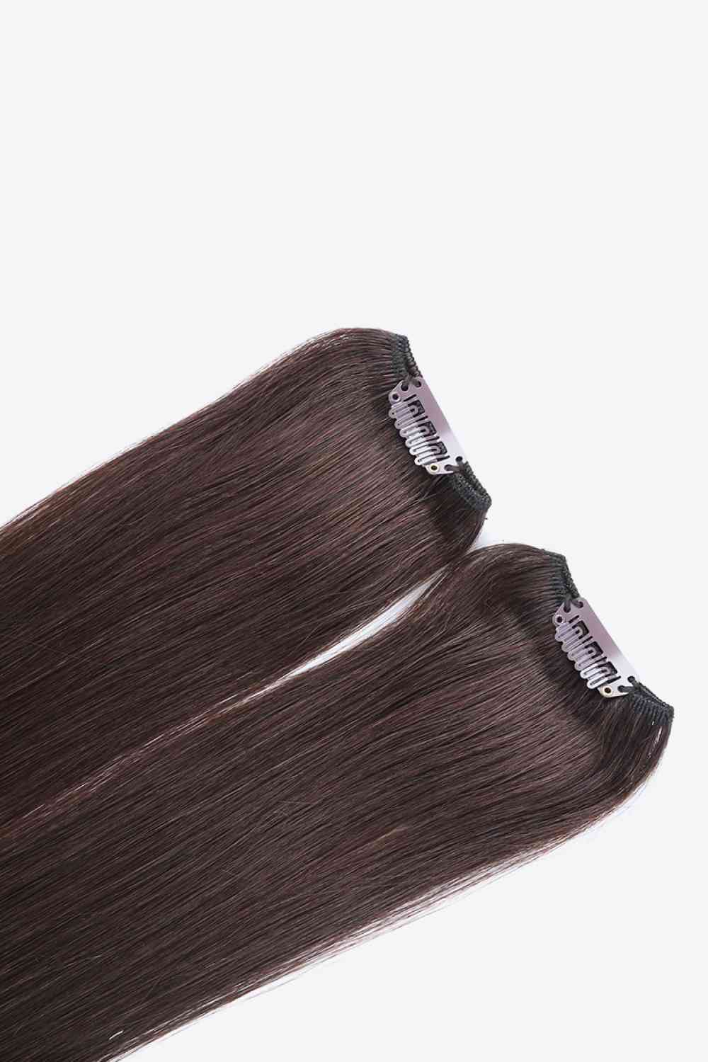 16" 110g Clip-in Hair Extensions Indian Human Hair