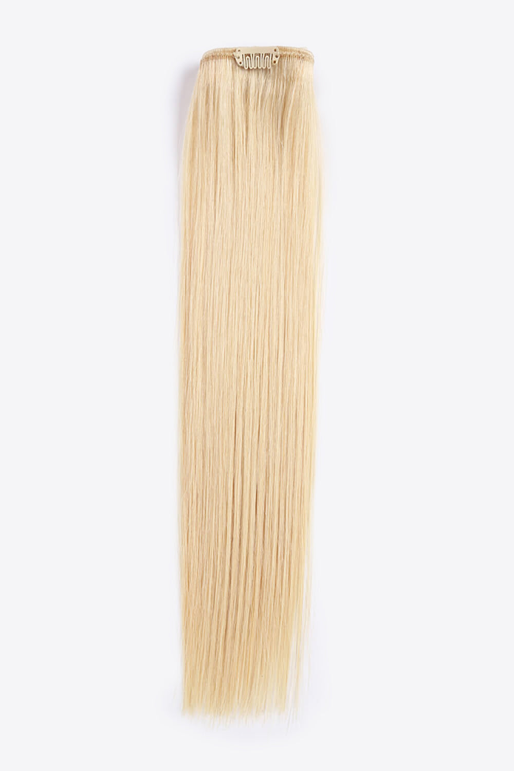 18" 120g Clip-In Hair Extensions Indian Human Hair in Blonde Trendsi