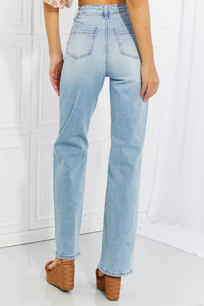 Judy Blue Harper High Waist Wide Leg Jeans